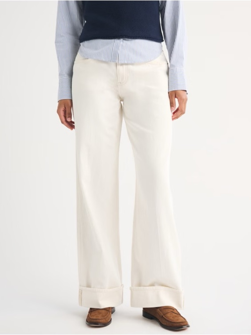 Abercrombie & Fitch Wide-Leg Jeans